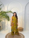 Naisha K 943 Vertican Discharge Print Kurti With Bottom Suppliers In India